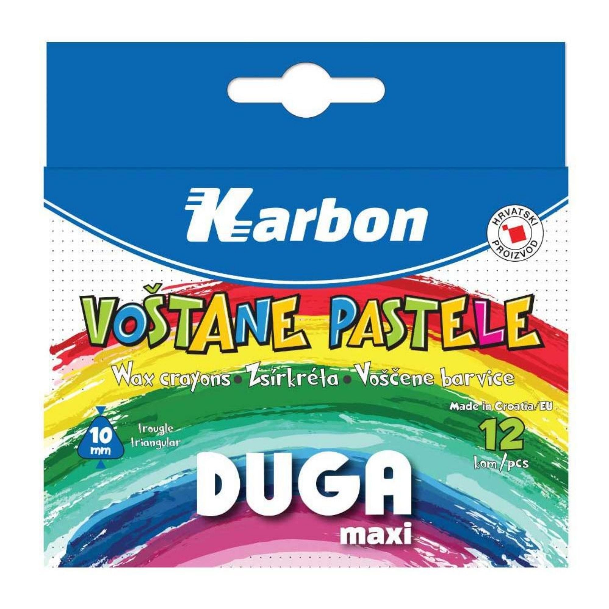 Voščenke Karbon Duga Maxi, trikotne 12/1