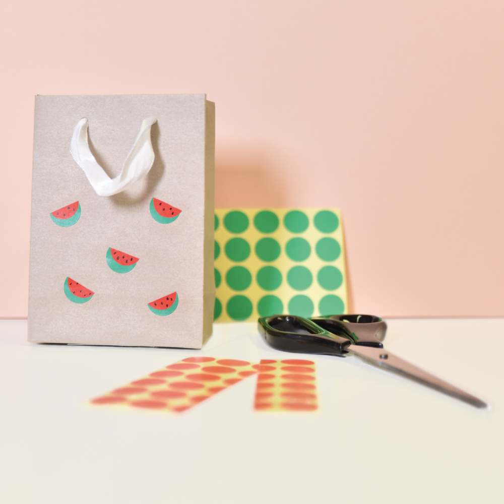 Etikete papirne okrogle markirne Avery Zweckform, na kolutu