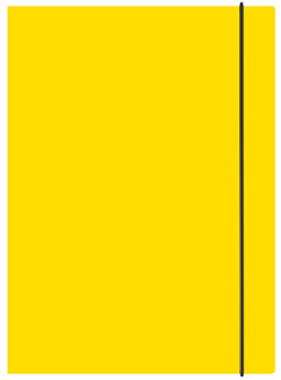 Mapa s klapo in elastiko A4 MK, kartonska