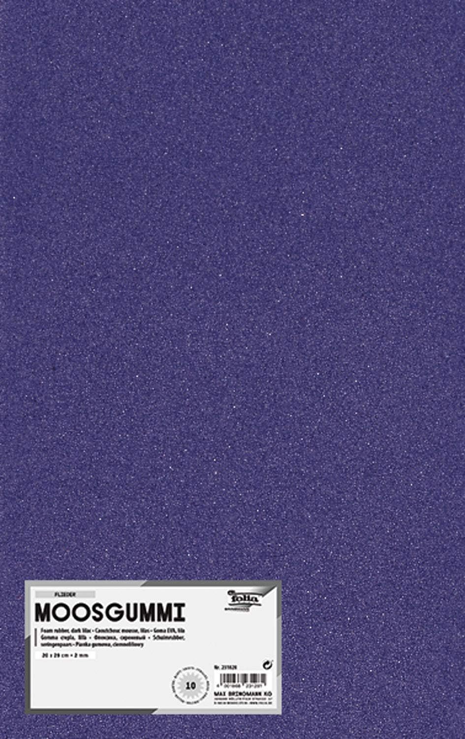 Guma Moosgummi Folia, 20 x 29 cm, 10/1