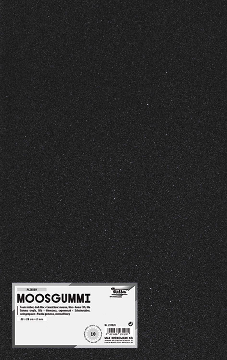 Guma Moosgummi Folia, 20 x 29 cm, 10/1