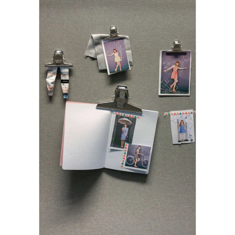 Sponka vpenjalna Maulpro, 95/125 mm, srebrna