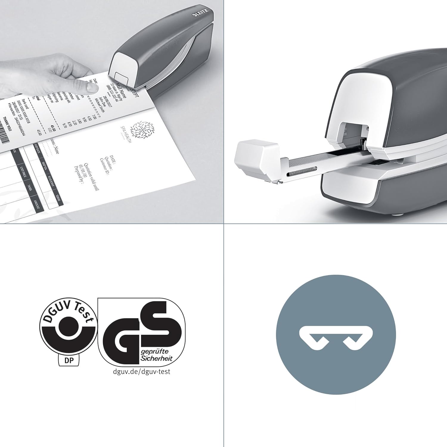 Spenjač baterijski Leitz Wow 556610, 10l