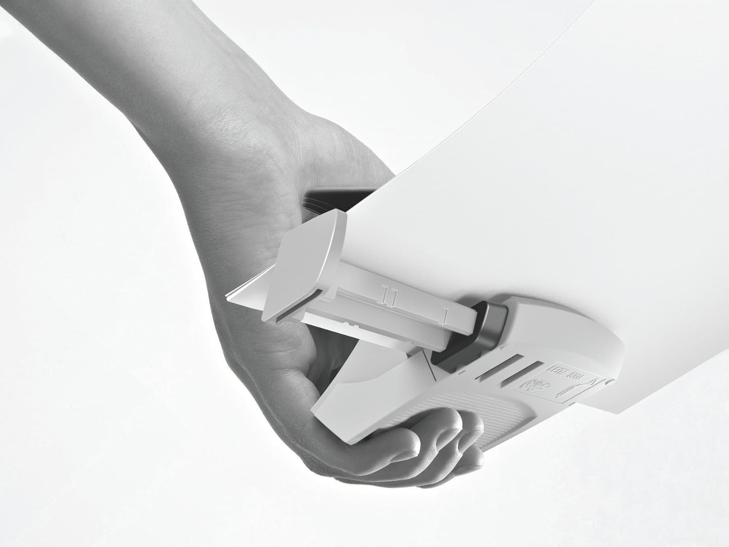 Luknjač Leitz 5038 35, 16 l, moder