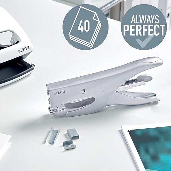 Spenjač klešče Leitz Wow 5549 81, srebrn, 40l