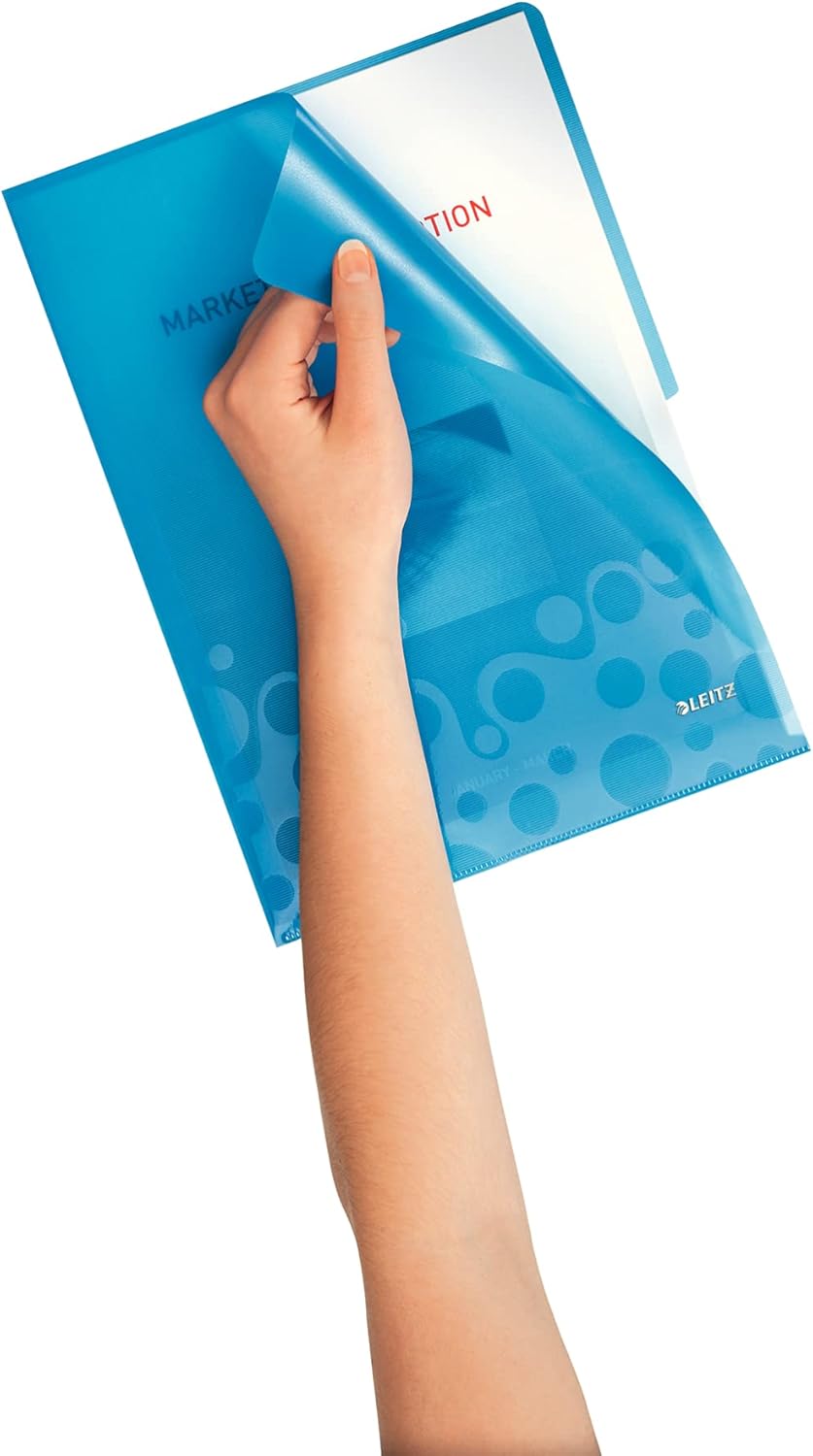 Mapa PP L A4 Leitz Wow, 6 sortiranih barv