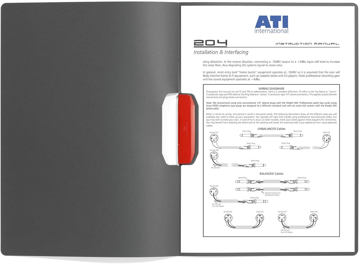 Mapa clip A4 3mm DU230400 Duraswing sort.bar. 5/1