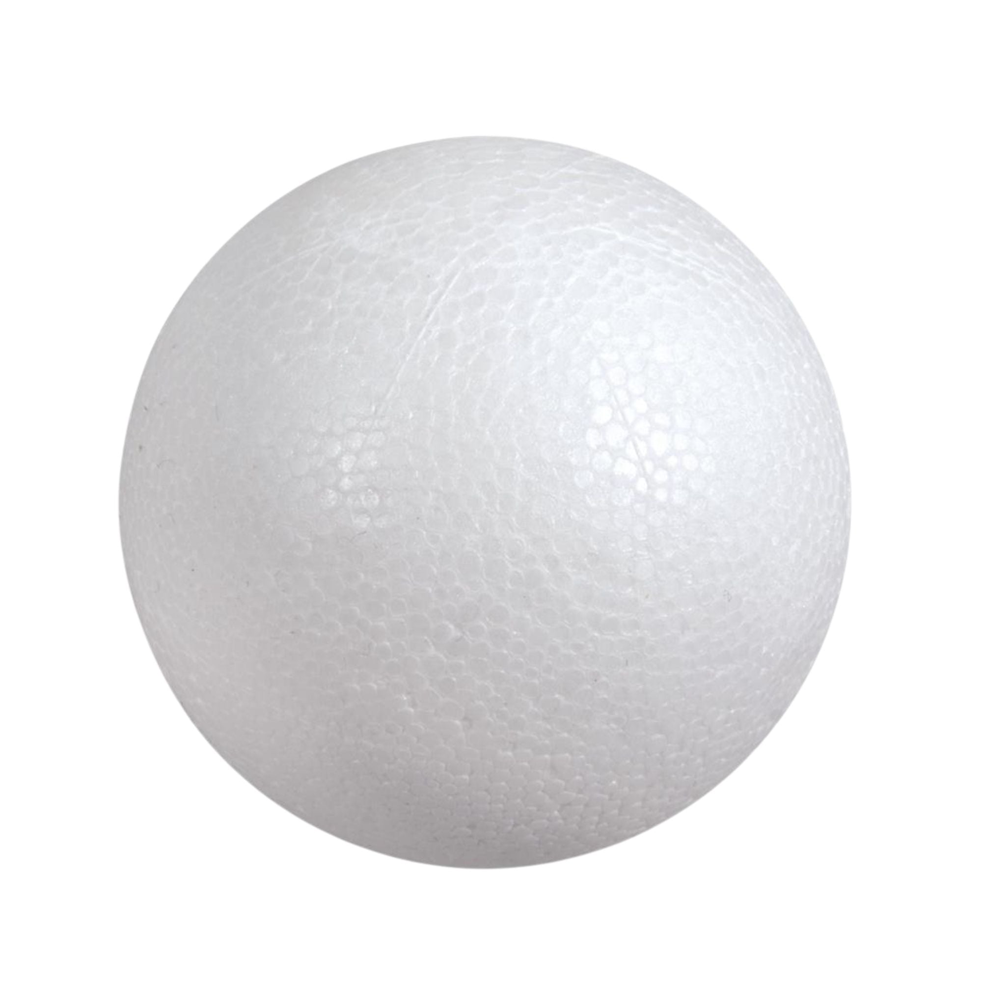 Krogla stiropor Rayher, bela
