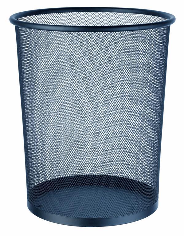 Koš za smeti Alco AL292411, kovinski, črn