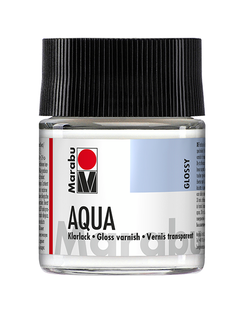 Lak Marabu, na vodni osnovi, mat/sijaj/svilnat