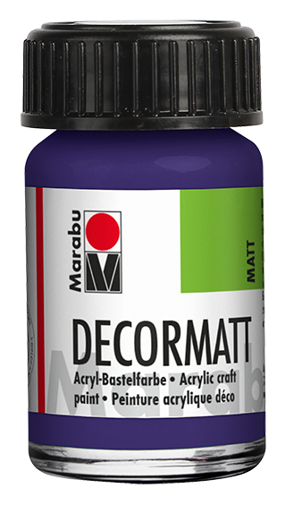 Barva akrilna Marabu Decormatt, 15 ml