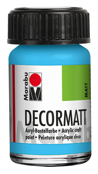 Barva akrilna Marabu Decormatt, 15 ml