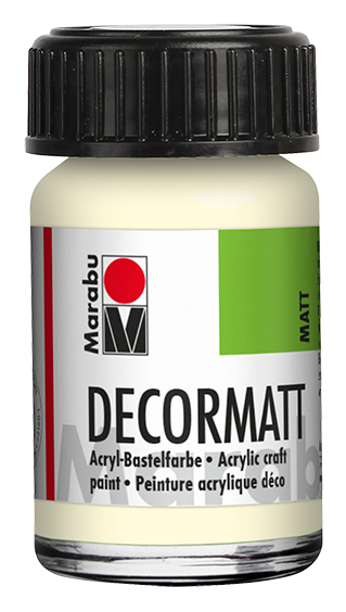 Barva akrilna Marabu Decormatt, 15 ml