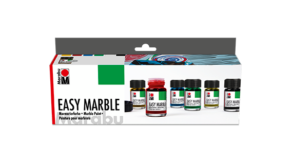 Barva za marmoriranje Marabu, seti