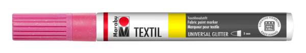 Marker za tekstil Marabu Glitter, 3 mm