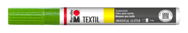 Marker za tekstil Marabu Glitter, 3 mm