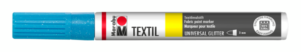 Marker za tekstil Marabu Glitter, 3 mm