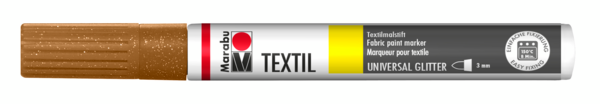 Marker za tekstil Marabu Glitter, 3 mm