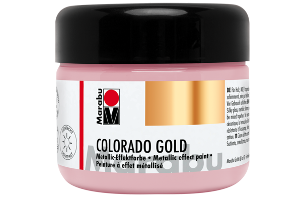Barva Marabu Colorado Gold, za kovinski učinek, 225 ml