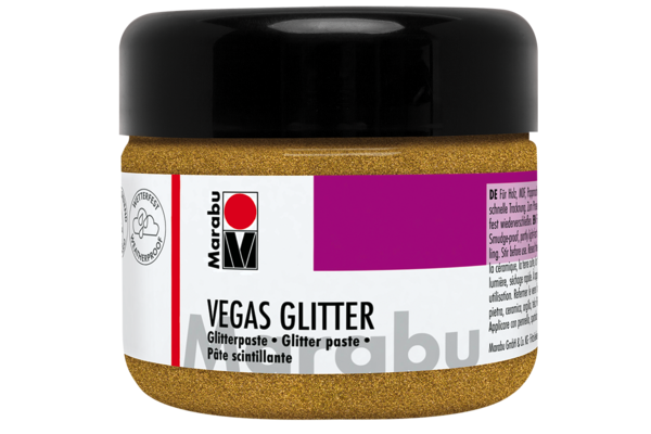 Barva Marabu Vegas Glitter Paste, 225 ml