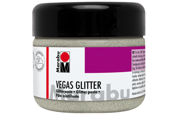 Barva Marabu Vegas Glitter Paste, 225 ml