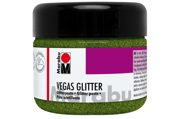 Barva Marabu Vegas Glitter Paste, 225 ml