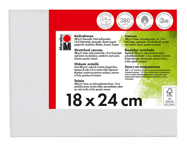 Platno na okvirju Marabu