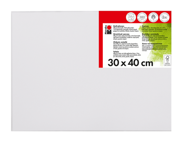 Platno na okvirju Marabu