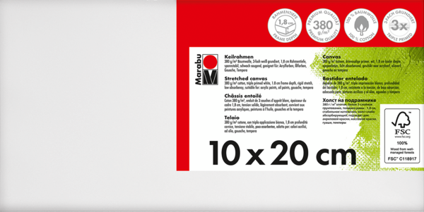 Platno na okvirju Marabu