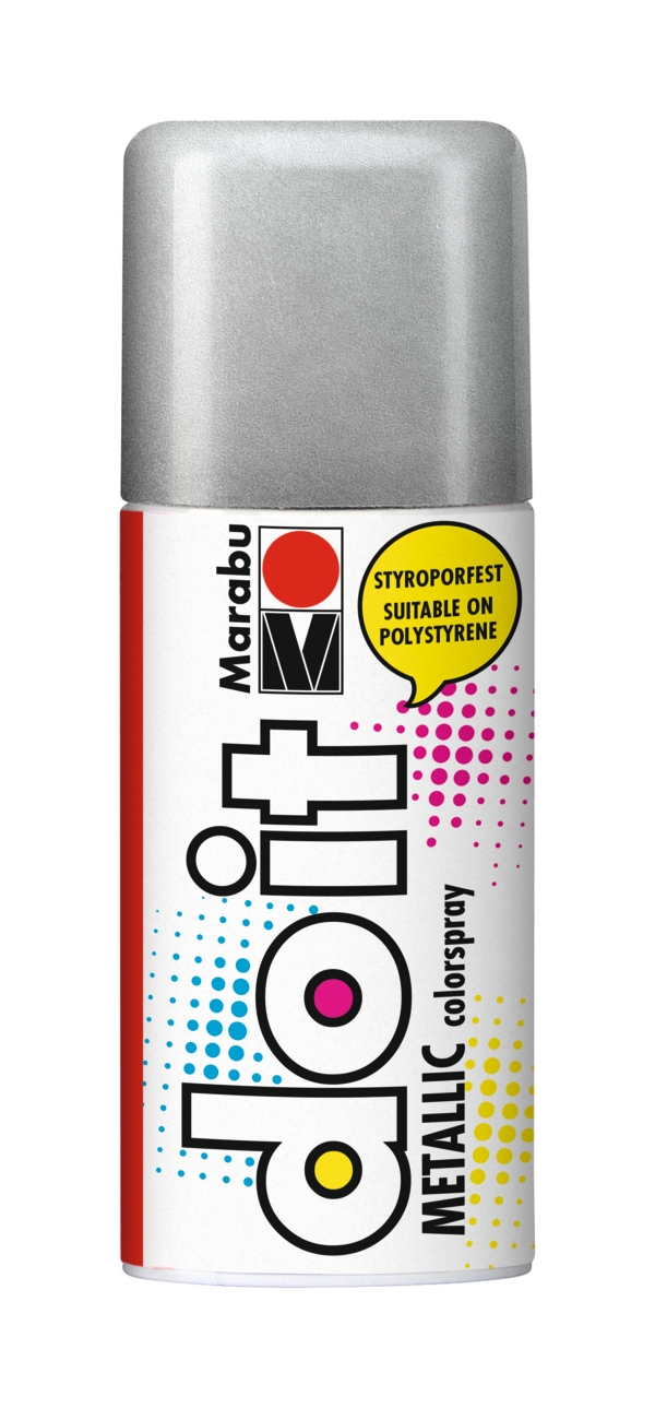 Sprej Marabu Do It, kovinska barva, 150 ml
