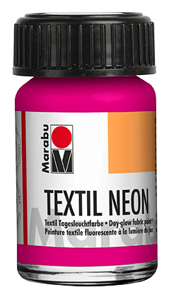 Barva za tekstil Marabu Neon, 15 ml