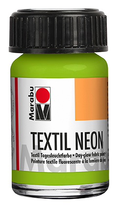 Barva za tekstil Marabu Neon, 15 ml