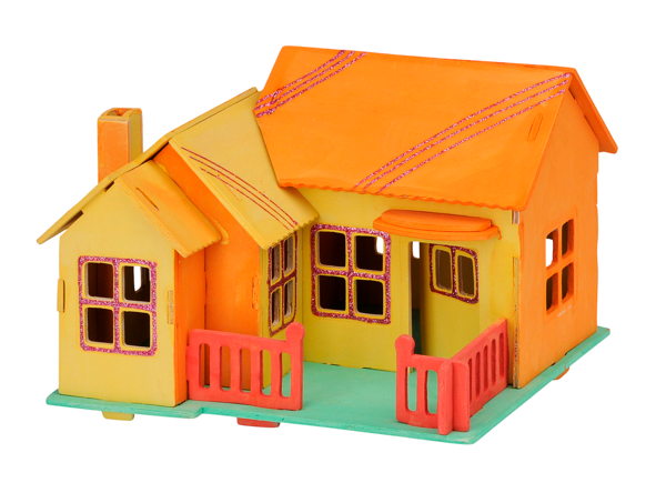 Marabu KiDS 3D Puzzle Hiša na plaži