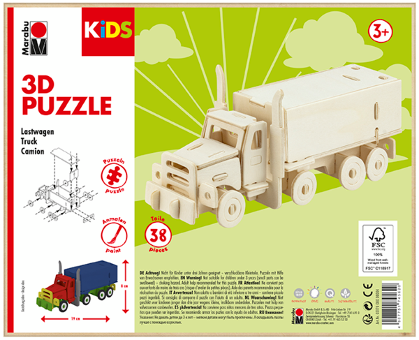 Marabu KiDS 3D Puzzle Kamion