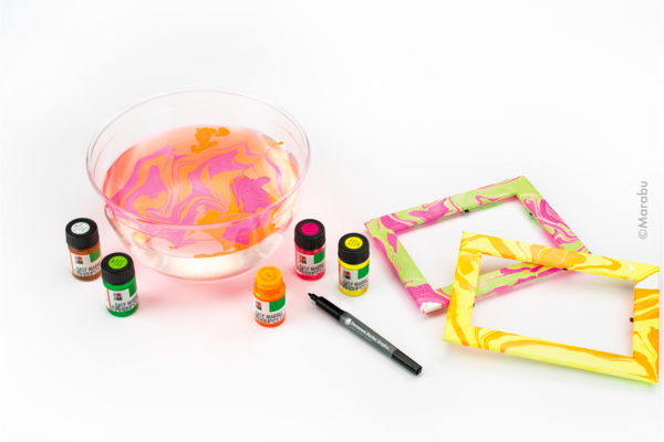 Barva za marmoriranje Marabu, seti
