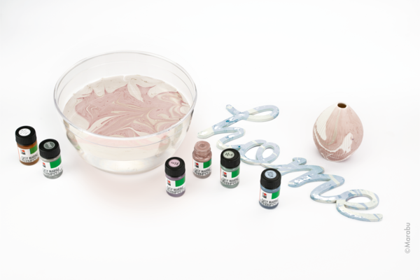 Barva za marmoriranje Marabu, seti