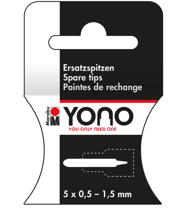 Marker akrilni Marabu Yono, nadomestne konice