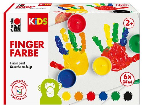 Barva prstna Marabu KiDS, seti