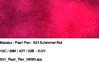Marker Marabu Pearl Pen, 25 ml