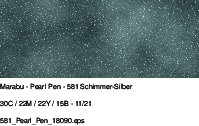 Marker Marabu Pearl Pen, 25 ml