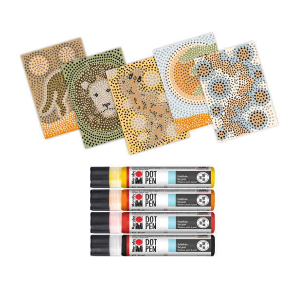 Marabu Dot Pen, seti