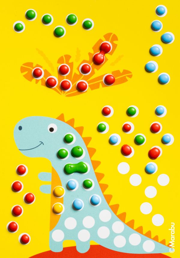 Marabu KiDS Dot Pen, seti, 4 x 25 ml