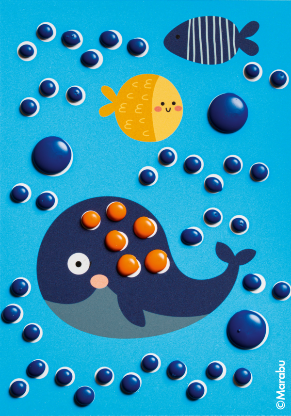 Marabu KiDS Dot Pen, seti, 4 x 25 ml