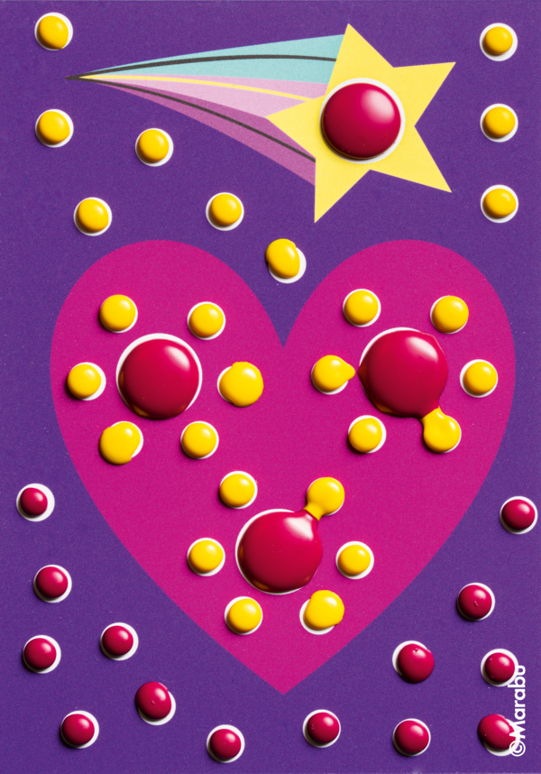 Marabu KiDS Dot Pen, seti, 4 x 25 ml