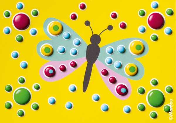 Marabu KiDS Dot Pen, seti, 4 x 25 ml