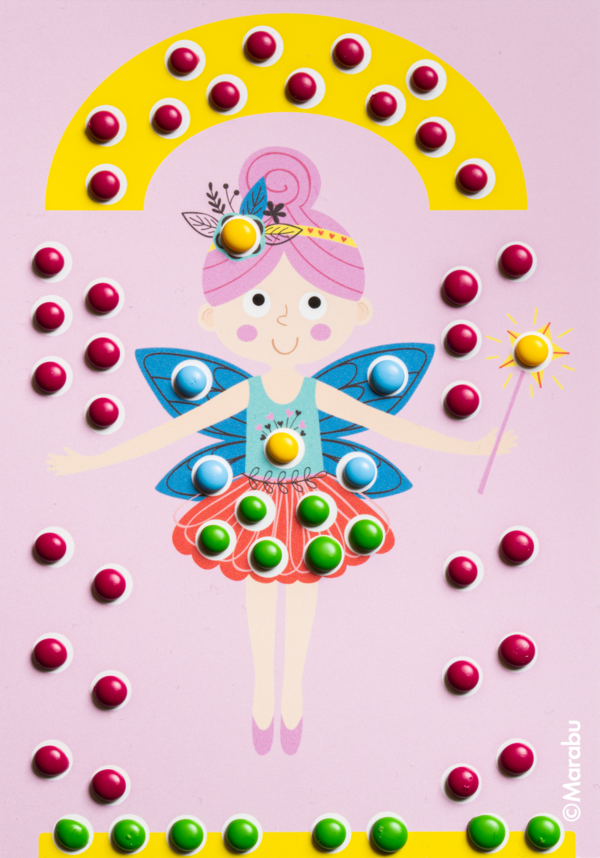 Marabu KiDS Dot Pen, seti, 4 x 25 ml