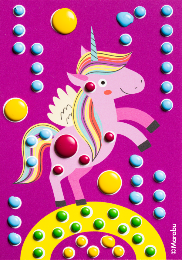 Marabu KiDS Dot Pen, seti, 4 x 25 ml