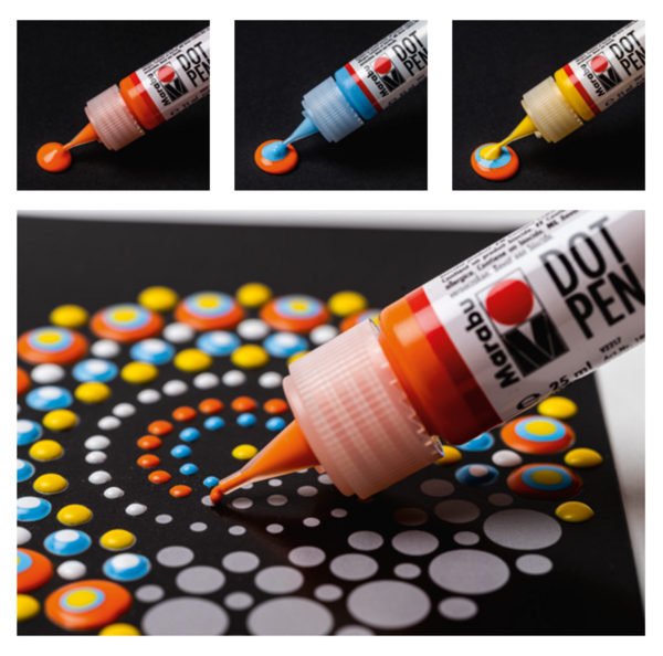 Marabu Dot Pen, seti