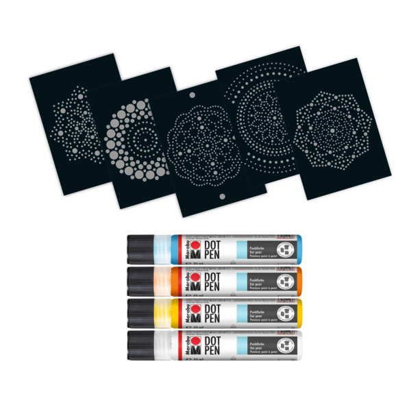 Marabu Dot Pen, seti