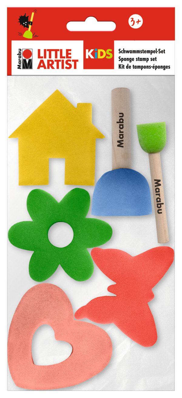 Gobica za barvanje Marabu Kids, 4/1